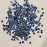 LOT DE 360  Strass En Verre Rond Bleu 5 MM