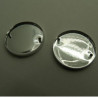 LOT DE 10 strass rond argent 23 mm