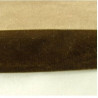Ruban Velours Marron 35 mm