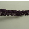 ruban fantaisie froncé violet 13 mm