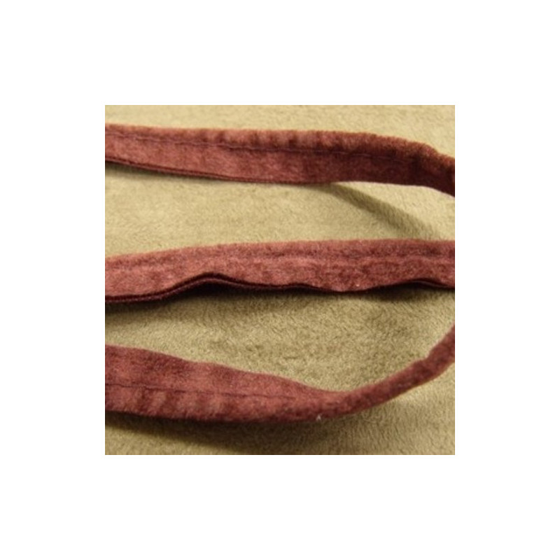 Déstockage Ruban / Biais Passepoil Velours 10 mm