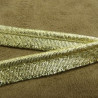 RUBAN PASSEPOIL POLYESTER  doré 10 mm