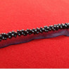 ruban passepoil perlé bleu marine 13 mm