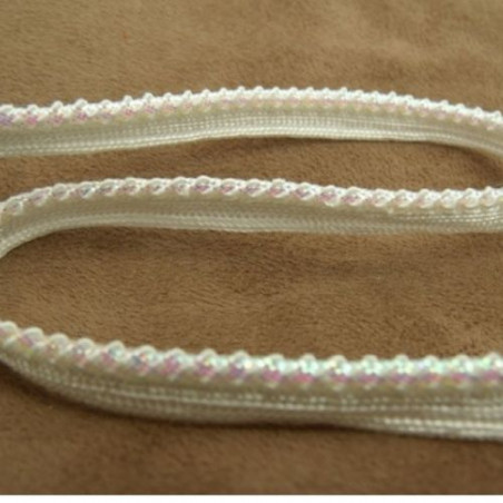 Ruban Passepoil Viscose Liséré Brillant 10 mm