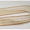 ruban vichy à carreau organza 20 mm