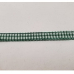 LOT DE 3 METRES  ruban vichy à carreau 6 mm