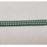 LOT DE 3 METRES  ruban vichy à carreau 6 mm