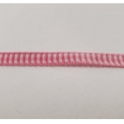 LOT DE 3 METRES  ruban vichy à carreau 6 mm