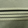 RUBAN MILITAIRE NOIR ET BLANC 30 mm