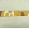 RUBAN MILITAIRE  POLYESTER CAMOUFLAGE  Jaune 15 mm