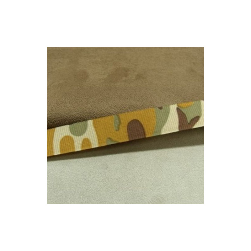 RUBAN MILITAIRE  POLYESTER CAMOUFLAGE  Jaune 15 mm
