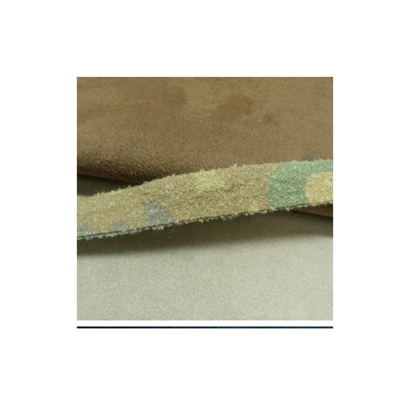 RUBAN MILITAIRE  POLYCOTON CAMOUFLAGE VERT 15 mm