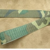 RUBAN MILITAIRE POLYESTER  CAMOUFLAGE  NON ELASTIQUE 20 mm