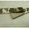 RUBAN ELASTIQUE ELASTANNE MILITAIRE CAMOUFLAGE  18 mm