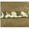 RUBAN ELASTIQUE ELASTANNE MILITAIRE CAMOUFLAGE  18 mm