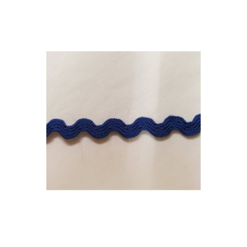 ruban serpentine bleu roi 8 mm