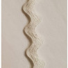 ruban serpentine blanc 8 mm