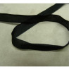 LOT DE 5 METRES RUBAN EXTRA FORT noir 15 mm