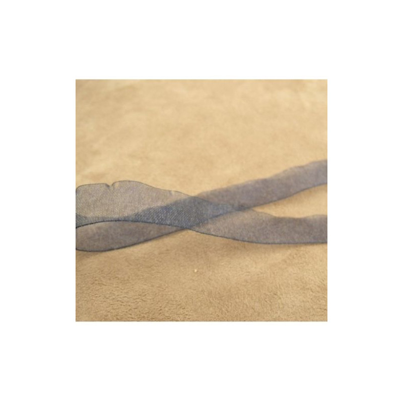 LOT DE 4 METRES Ruban Organza 13 MM