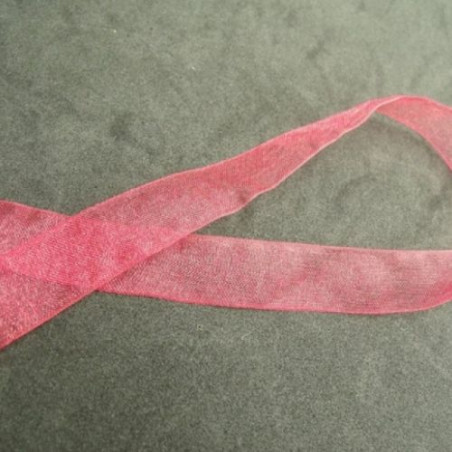 LOT DE 4 METRES Ruban Organza 13 MM
