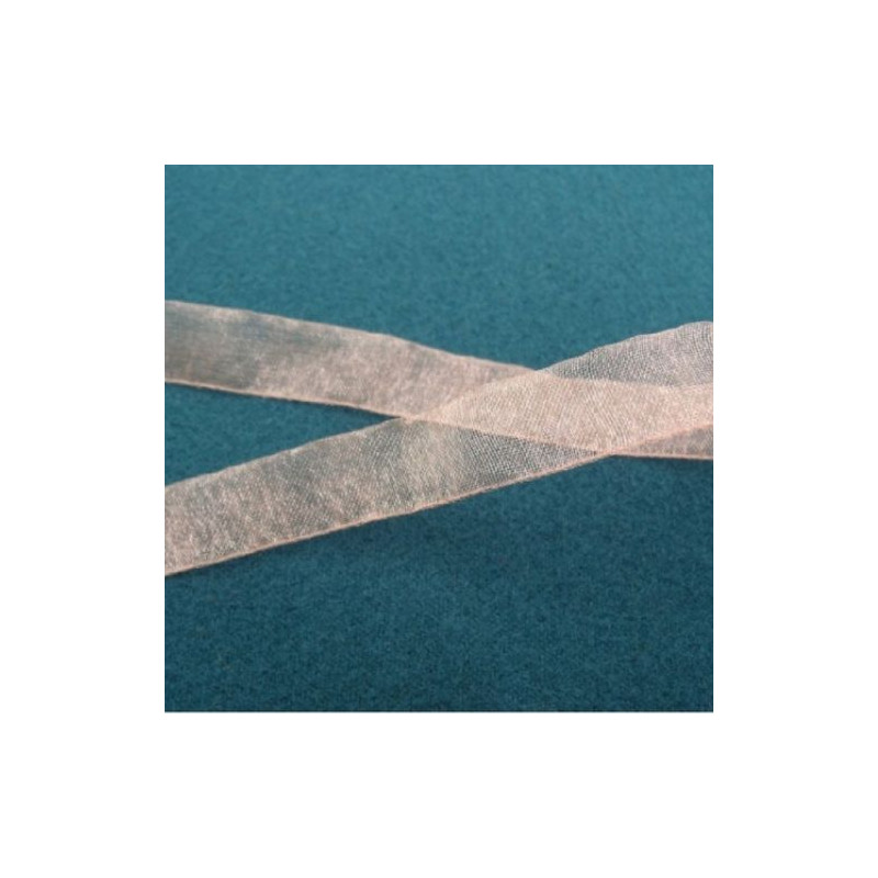 LOT DE 4 METRES Ruban Organza 13 MM