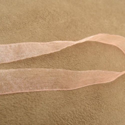 LOT DE 4 METRES Ruban Organza 13 MM