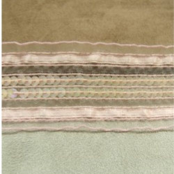 Ruban Organza Avec Sequin 40 mm