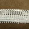 Ruban Brodé Blanc 100%COTON 30mm