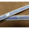 Galon Acrylique Scintillante  Pailleté Bleu 10 mm