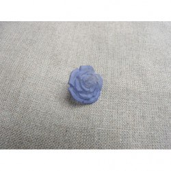 bouton fleur bleu