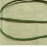 cordon polyester & coton  vert olive 3 mm
