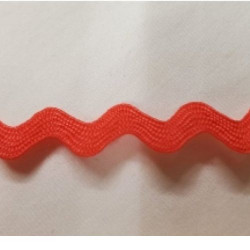 ruban serpentine rouge 8 mm