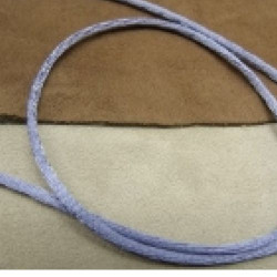 LOT DE 3 METRES RUBAN QUEUE  DE RAT PARME LEGEREMENT SATINE 2.5 mm