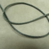 LOT DE 3 METRES RUBAN QUEUE DE RAT GRIS  LEGEREMENT SATINE 2.5 mm