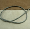 LOT DE 3 METRES RUBAN QUEUE DE RAT GRIS  LEGEREMENT SATINE 2.5 mm