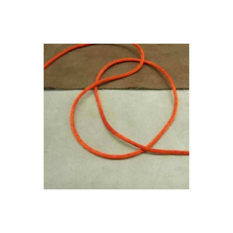 LOT DE 3 METRES RUBAN QUEUE DE RAT ROUGE  ECLATANT 2.5 mm