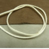 LOT DE 3 METRES RUBAN QUEUE  DE RAT blanc cassé  LEGEREMENT SATINE 2.5 mm