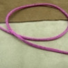 LOT DE 3 METRES RUBAN QUEUE DE RAT VIOLET LEGEREMENT SATINE 2.5 mm