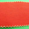 ruban à broder rouge et or 8 cm