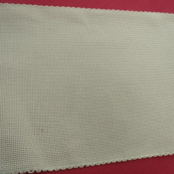 ruban à broder blanc 19 cm