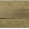 LOT DE 5 METRES RUBAN BIAIS- 20 mm INTERIEUR /10 - 10 mm- COTON - MARRON BEIGE