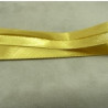RUBAN BIAIS- 20 mm INTERIEUR /10 - 10 mm- POLYESTER -OR