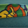 ruban biais coton multicolore replié 30 mm