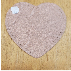 PETITE COUDIERE POLYESTER/ MOTIF COEUR LARGEUR 10 CM /HAUTEUR 10 CM