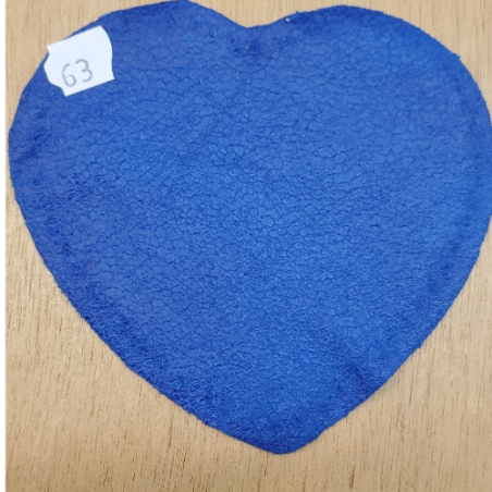 PETITE COUDIERE POLYESTER/ MOTIF COEUR LARGEUR 10 CM /HAUTEUR 10 CM