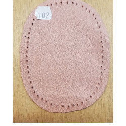Coudières petit modèle en simili daim  10.5 cm x 7.5 cm