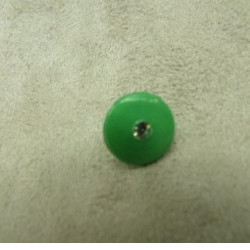 BOUTON acrylique motif petit strass 12 mm, très résistant et lumineux