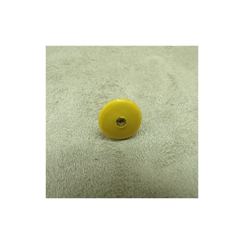 BOUTON acrylique motif petit strass 12 mm, très résistant et lumineux