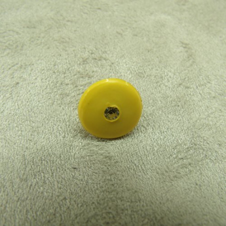BOUTON acrylique motif petit strass 12 mm, très résistant et lumineux