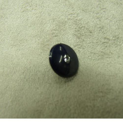 BOUTON acrylique motif petit strass 12 mm, très résistant et lumineux